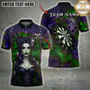 Maxcorners Darts Gothic Queen Cosmic Dartboard Multiple Options Personalized Name, Team Name 3D Shirt