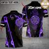 Maxcorners Darts Cyberpunk Tech Master Multicolor Customized Name, Team Name 3D Shirt