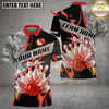 Maxcorners Bowling Smoking Multicolor Customized Name, Team Name 3D Shirts
