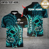 Maxcorner Thunder Skull Dartboard Design Multicolor Customized Name, Team Name 3D Shirts