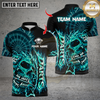 Maxcorner Thunder Skull Dartboard Design Multicolor Customized Name, Team Name 3D Shirts