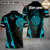 Maxcorners Darts Cyberpunk Tech Master Multicolor Customized Name, Team Name 3D Shirt