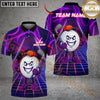 Maxcorners Neon Swing Golf Polo Customized Name, Team Name 3D Shirts (4 Colors)