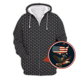 Maxcorners Pattern Golf Shirt For Men - America Golf Shirt For Golfers - Crazy Golf Shirt