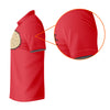 Maxcorners Red Funny Dickhead Faux Chest Golf Shirt, Funny Halloween Shirt, Women’s Golf Apparel LM1507
