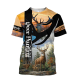 Max Corner Huntaholic 4 Deer Hunting 3D All Over Printed Shirts Gift For Hunter