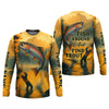 Maxcorners Fish Around And Find Trout SPF Shirts, Trout Fishing Shirts, Fishing Shirts For Men, Funny Fisherman Gift