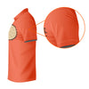 Maxcorners Orange Funny Dickhead Faux Chest Golf Shirt, Ladies Golf Shirts, Golf Polo For Women LM1507