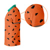 Maxcorners Watermelon Slice Golf Top, Orange Summer Design, Golf Shirts For Women LM1507