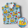 Maxcorners Women's Santa Duck Pool Float Hawaiian Golf Shirt, Christmas Golf Shirt, Women’s Golf Polo LM1507