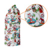 Maxcorners Surfing Santa Tropical Christmas Golf Shirt, Christmas Golf Shirt, Women’s Golf Polo LM1507
