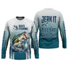 Maxcorners Jerk It Till She Swallows Fishing UPF Shirts, Funny Fishing Shirt, Gift For Fisherman, Bass Fishing Shirt