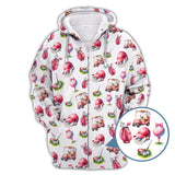 Maxcorners Pink Golf Pattern Polos, Women’s Golf Shirt, Golf Shirts For Ladies