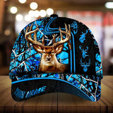 Maxcorners Beautiful Deer Hunting Version 2 Multicolored Pattern Personalized Cap