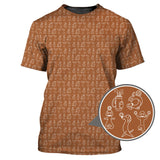 Maxcorners Pattern Golf Shirt, Dachshund Pattern Golf Shirt, Funny Dog Golf Polos For Pet Lovers