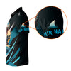 Maxcorners Shark Fishing SPF Shirts, Unleash Your Inner Rebel Performance Fishing Shirts, Fishing Shirts For Men