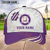 Maxcorners Golf Target Claw Scratch Personalized Name 3D Cap (6 Colors)