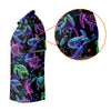 Maxcorners Neon Sea Turtle Ocean Pattern Hawaiian Golf Polo Shirt, Women’s Golf Polo, Ladies Golf Shirts LM1507