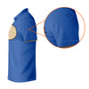 Maxcorners Blue Funny Dickhead Faux Chest Golf Shirt, Women’s Golf Apparel, Performance Golf Shirt LM1507