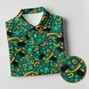 Maxcorners Shamrock Beer Lucky Four Leaf Clover St Patrick's Day Pot Of Gold Polo Shirts For Men, Golf Gift For Men