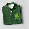 Maxcorners Shenanigans Coordinator Golf Ball Pattern St Patrick Day Green Golf Shirt, Women's Golf Tops, Ladies Golf Polos