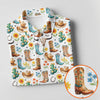 Maxcorners Western Cowboy Boots Floral Pattern Golf Shirt, Women’s Golf Apparel, Golf Shirts For Women LM1507