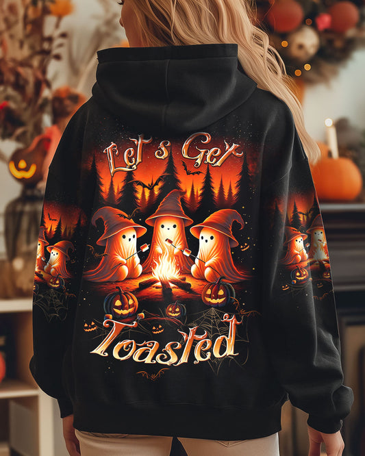 Maxcorners Let's Get Toasted Boos Halloween All Over Print LM2101