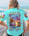 Maxcorners Not All Who Wander Are Lost Compass All Over Print LM2101