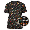 Maxcorners Halloween Golf Shirt, Pattern Golf Shirt For Golfer, Funny Golf Shirt For Men