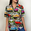 Custom Volkswagen Campervan Photo Hawaiian Shirt, Summer Gift