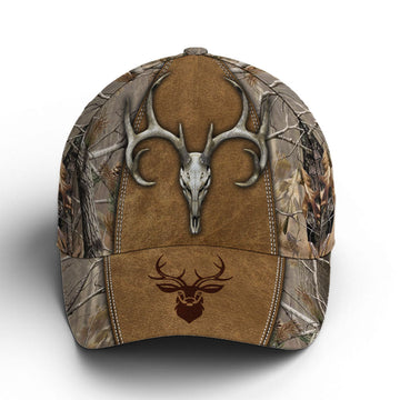 Maxcorners Hunting Camouflage Multicolor Deer Logo Baseball Cap LM0402