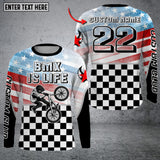 Maxcorners Windbreaker Biker Personalized Name 3D Shirt