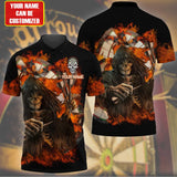 Maxcorners Dart Personalized 3D All Over Printed Fire Reaper Shirt