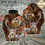 Maxcorners Wild Animal Camo Gear For Hunters Custom Name Shirt 3D All Over Printed Clothes (Racoon, Duck, Elk)