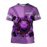 Volleyball Purple Unisex Shirt for Volleyball Lover