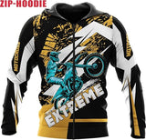 Maxcorners Motocross Extreme Customize Name And Number 3D Shirts