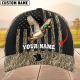 Maxcorners Deer Hunting Camouflage Pattern Personalized Name 3D Cap