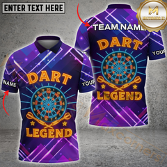 Maxcorners Dart Legend Personalized Name 3D Unisex Shirt