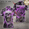 Maxcorners Darts Storm Skull Smoke Dartboard Multiple Options Personalized Name, Team Name 3D Shirt