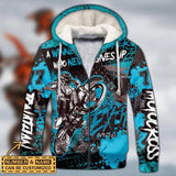 Maxcorners Motocross Winner Is Dreamer ( Blue ) Customize Name And Number 3D Shirts