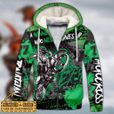 Maxcorners Motocross Winner Is Dreamer ( Green ) Customize Name And Number 3D Shirts