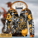 Maxcorners Motocross Winner Is Dreamer ( Yellow ) Customize Name And Number 3D Shirts