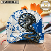 Maxcorners Darts Dragon Splash Art Personalized Name 3D Cap