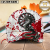 Maxcorners Darts Dragon Splash Art Personalized Name 3D Cap