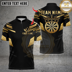 Maxcorner Darts King Dartboard Design Multicolor Customized Name, Team Name 3D Shirts