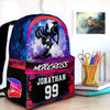 Maxcorners Motocross 21 Personalized Name And Number Backpack