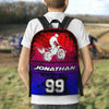 Maxcorners Motocross 36 Personalized Name And Number Backpack