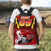 Maxcorners Motocross 31 Personalized Name And Number Backpack