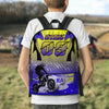 Maxcorners Motocross 34 Personalized Name And Number Backpack
