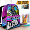 Maxcorners Motocross 52 Personalized Name And Number Backpack